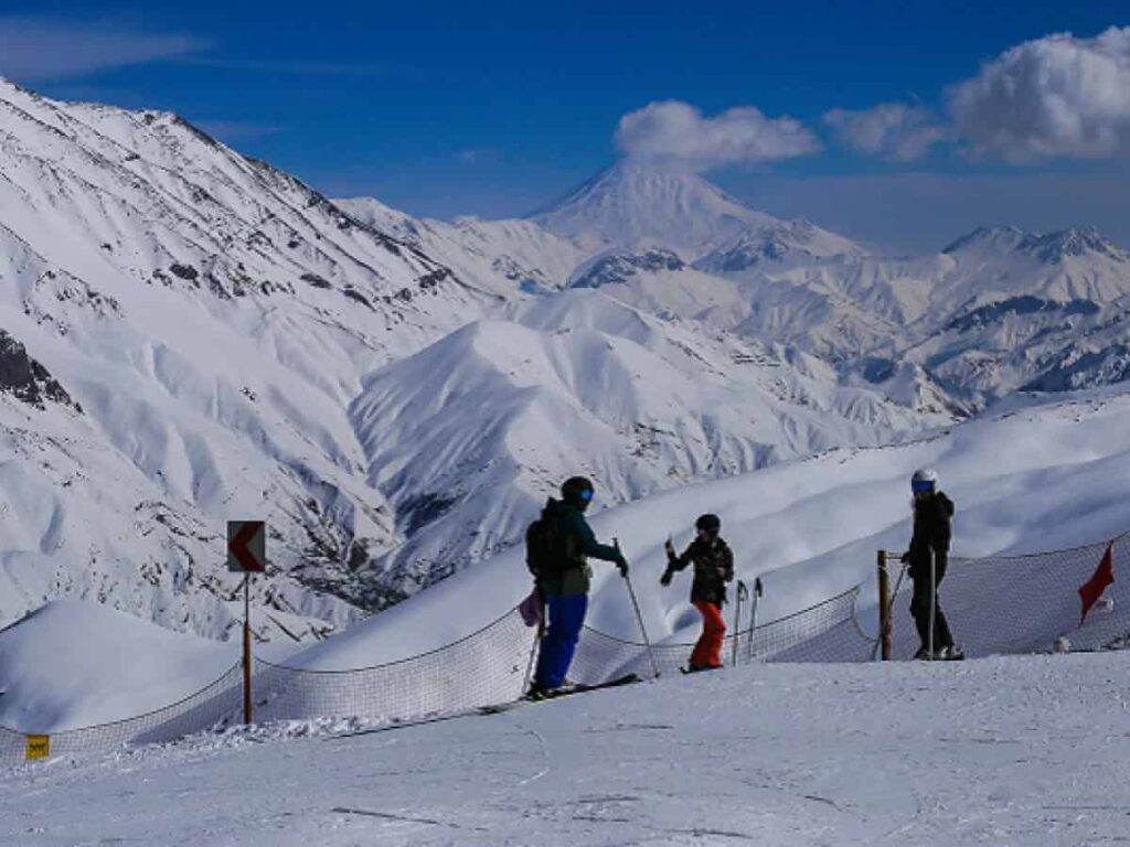 Skiing Iran